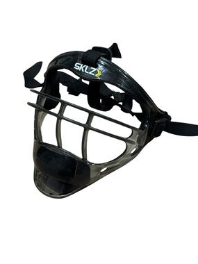 SKLZ Kids Black Protective Sports Face Mask with Clear Cage